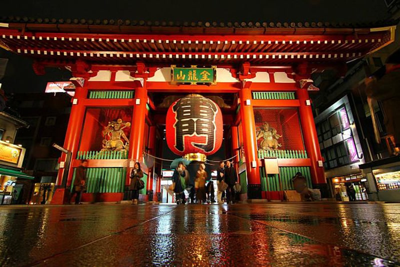 Tham quan ngôi chùa cổ nhất Tokyo – chùa Asakusa Kannon
