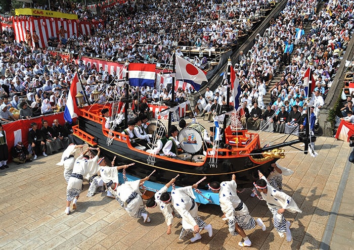 Lễ hội Nagasaki Kunchi ở Nhật Bản