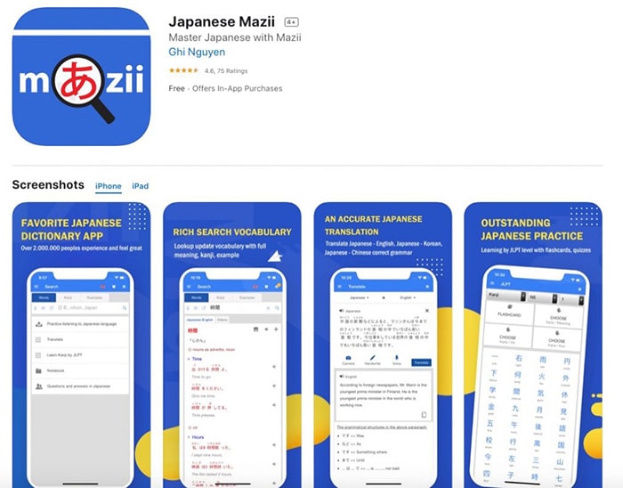 Những ứng dụng học tiếng Nhật trên điện thoại dành cho du học sinh 2
