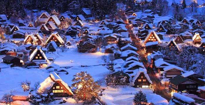 Điểm đến nổi tiếng vào mùa đông ở Nhật Bản